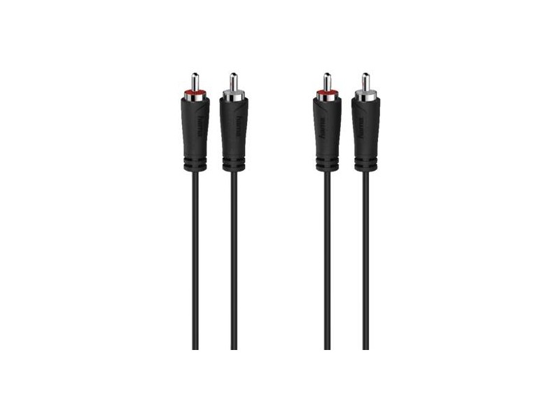 205257 Audiokabel 2 cinchstekkers  2 cinchstekkers 15m